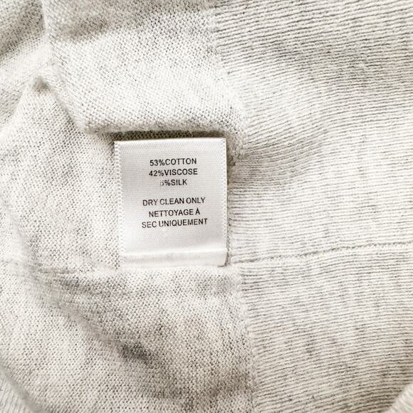 Bailey 44 Heather Gray Lace Inset Top Size Medium - Picture 2 of 5